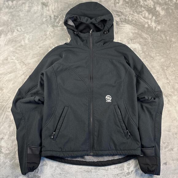 Loki Gear Other - LOKI Gear Jacket Men Blk Small Lined Softshell Built In Mask/Mittens Outdoor Ski